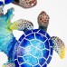 Coral and Turtles, blue, 18cm