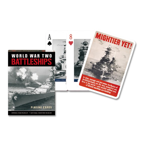 Battleships Vintage Playing Card Pack