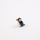 Miniature Glass Sitting Puffin, 3cm