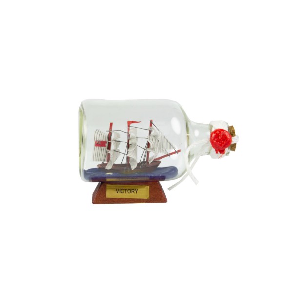 HMS Victory Ship-in-Bottle, 9cm