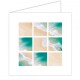 Waves Grid Greeting Card