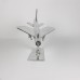 Aluminium English Electric Lightning Sculpture, 30cm