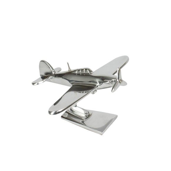 Aluminium Hawker Hurricane Sculpture, 15cm