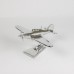 Aluminium Hawker Hurricane Sculpture, 15cm