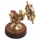 Ship's Wheel Nutcracker, 12cm