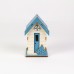 Beach Hut with Yacht, 12cm