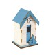 Beach Hut with Yacht, 12cm