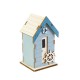 Beach Hut with Wheel, 12cm