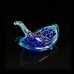 Glass Ray, blue, 16cm