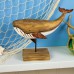 Rusty Whale on Stand, 20cm