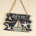 Beach Hanging Sign, 18cm