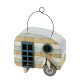 Hanging Caravan with Fish, 11cm