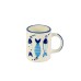 Fish Tales Raised Design Mug, 275ml