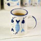 Fish Tales Raised Design Mug, 275ml