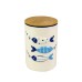 Fish Tales Raised Design Biscuit Barrel