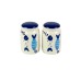 Fish Tales Raised Design Salt & Pepper Pots