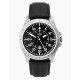 Limit Aviator Watch, silver/black