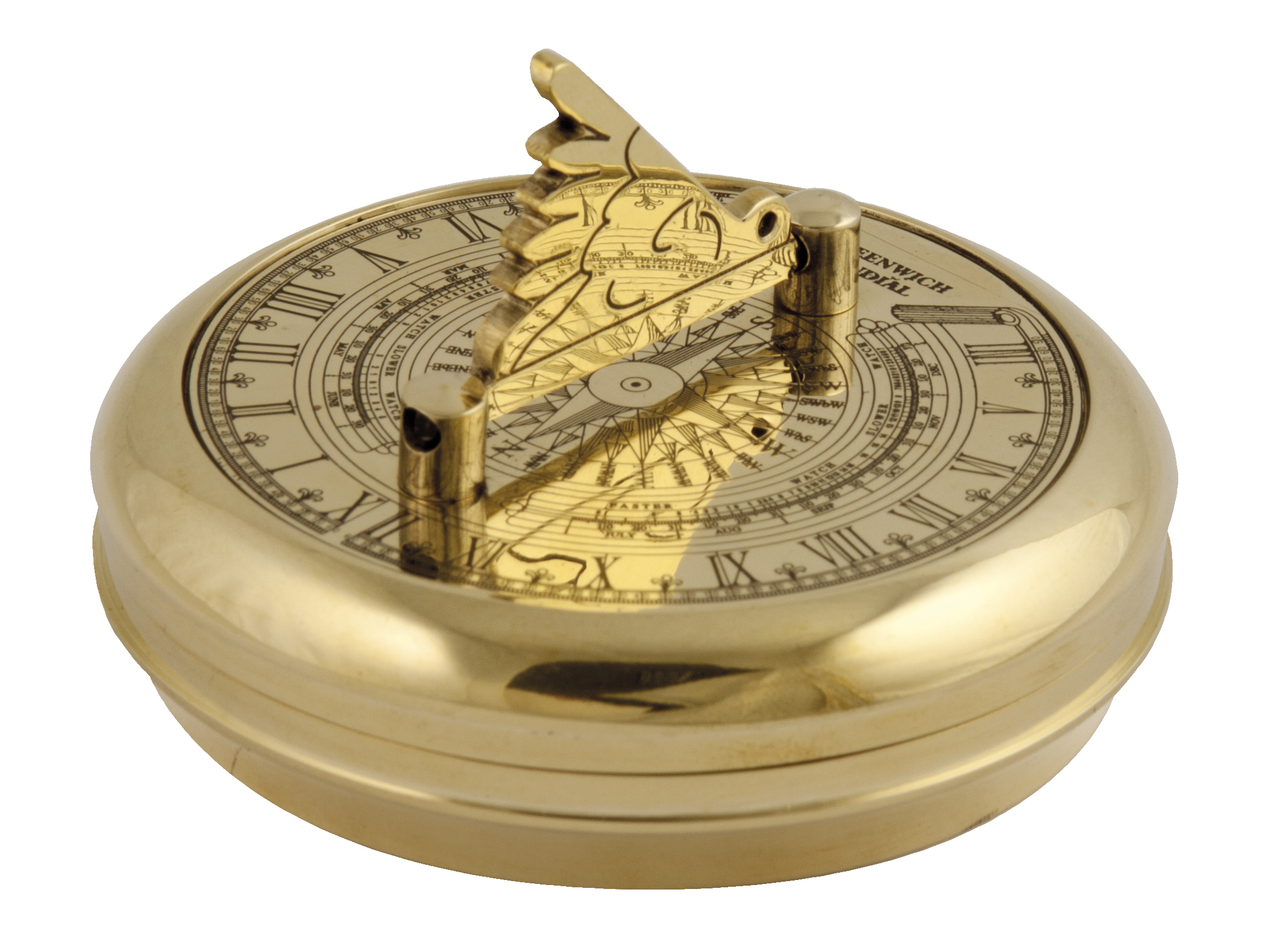 Compass With Sundial